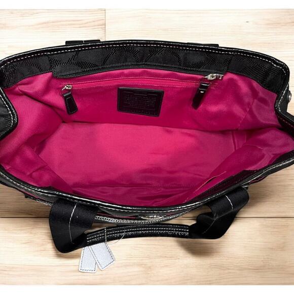 NWT Y2K Coach F14876 Daisy Signature Large Tote Bag - Picture 5 of 12